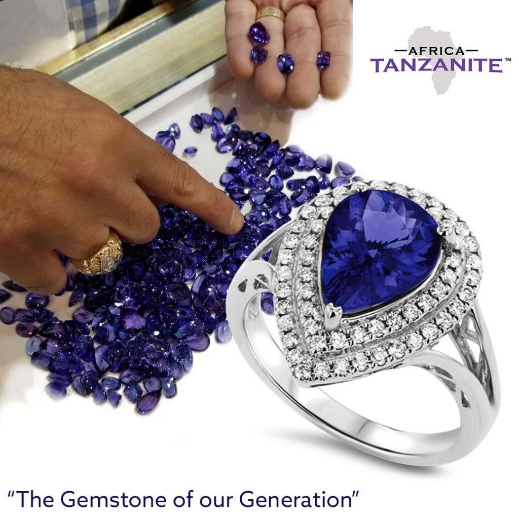 handcrafted tanzanite ring designs